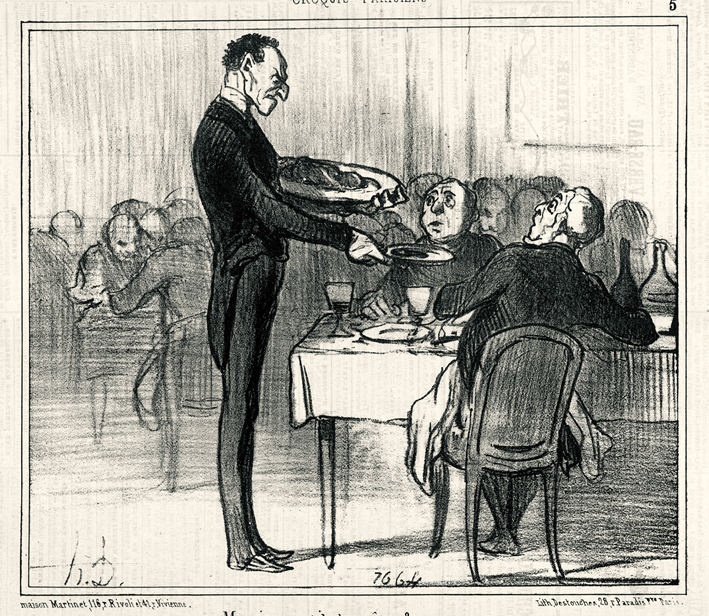  奥诺雷·杜米埃 Honore Daumier ——先生想要煎饼